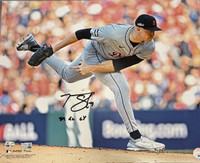 Tarik Skubal Autographed Detroit Tigers 16x20 Photo #2 - Road w/ "24 AL CY" insc.
