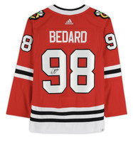 Connor Bedard Autographed Chicago Blackhawks Jersey 