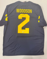 Charles Woodson Autographed University of Michigan Jumpman Jersey