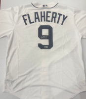 Jack Flaherty Autographed Detroit Tigers White Nike Jersey