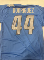 Malcom Rodriguez Autographed Blue Custom Jersey