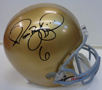 Jerome Bettis Autographed Notre Dame Full Size Authentic Helmet
