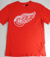 Detroit Red Wings Men's Fanatics Embroidered Primary Logo Red T-shirt