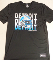 Detroit Lions Men's New Era Combine Authentic Training Black T-shirt