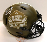 Peyton Manning Autographed Salute to Service Hall of Fame Full Size Authentic Helmet