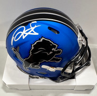 David Montgomery Autographed Detroit Lions Current Alternate Mini Helmet
