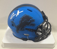 Aidan Hutchinson Autographed Detroit Lions Rave Mini Helmet