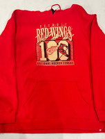 Detroit Red Wings Centennial Men's Red Fanatics Hoodie 