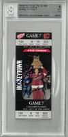 Steve Yzerman 10 Grade Autographed 1998 Ticket w/ Conn Smythe