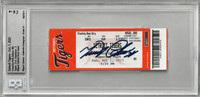 Miguel Cabrera Autographed Final Game Orange Ticket - BGS-7 BAS-10