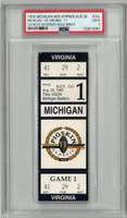 Charles Woodson NCAA Debut Game Full Ticket