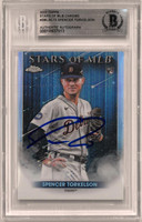 Spencer Torkelson Autographed 2022 Topps Stars of MLB Chrome Rookie Card