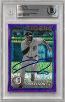 Spencer Torkelson Autographed 2024 Topps Purple Foil
