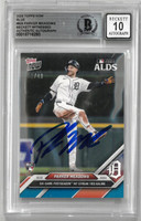Parker Meadows Autographed 10 Grade 2024 Topps Now Blue #824 Rookie Card