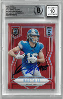 Issac TeSlaa Autographed 10 Grade 2025 Elite Aspirations Rookie Card