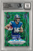 Issac TeSlaa Autographed 10 Grade 2025 Elite Status Explosion Rookie Card