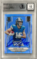 Issac TeSlaa Autographed 10 Grade 2025 Elite Rookie Card