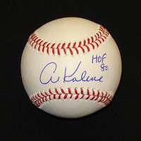 Al Kaline Autographed Baseball - Official Major League Ball w/ "HOF 80"