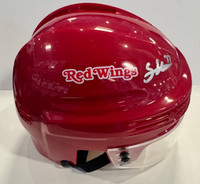 Simon Edvinsson Autographed Red Wings Mini Helmet