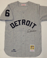 Al Kaline Autographed Detroit Tigers 1968 Road Mitchell & Ness Jersey