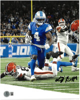 D.J. Reed Autographed Detroit Lions 8x10 Photo #2