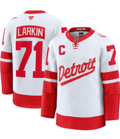 Dylan Larkin Detroit Red Wings 2024-25 Stadium Series Fanatics Premium White Jersey