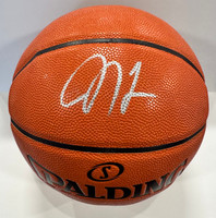 James Harden Autographed Spalding Basketball
