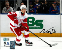 Marco Kasper Autographed Detroit Red Wings 8x10 Photo #1