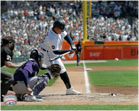 Miguel Cabrera Autographed 8x10 Photo #2 - 3000th Hit Swinging (Pre-Order)