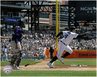 Miguel Cabrera Autographed 8x10 Photo #3 - 3000th Hit Running (Pre-Order)