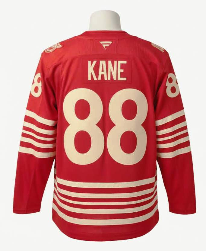 Detroit Red Wings Fanatics Premium Centennial Jersey - Kane Detroit Red Wings Fanatics Premium Centennial Jersey - Kane