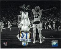 Amon-Ra St. Brown Unsigned 8x10 Photo- Headstand