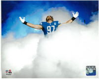 Aidan Hutchinson Unsigned 8x10 Photo #3-Smoke