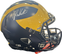 Kyle Whittingham Autographed University of Michigan Full Size Authentic Helmet