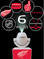 Detroit Red Wings LED Mini Spotlight Projector Night Light