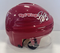Dylan Larkin Autographed Detroit Red Wings Mini Helmet 