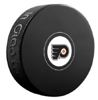 Eric Lindros Autographed Philadelphia Flyers Logo Puck (Pre-Order)