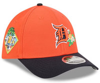 Detroit Tigers Men's Orange 2026 Spring Training 39THIRTY M Crown Flex Hat