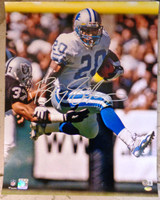 Barry Sanders Autographed Detroit Lions 16x20 Photo #5