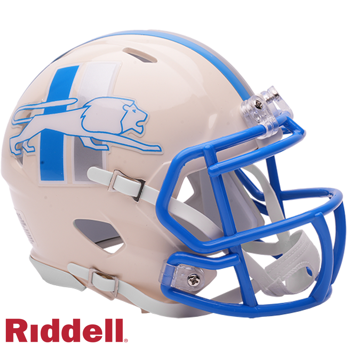 detroit lions mini football helmets Riddell Speed Helmet NEW Detroit Lions NFL Football Team Mini Helmet Authentic NFL Collectible Mini Helmet with Picture Inside. Detroit Lions Red Zone Mini