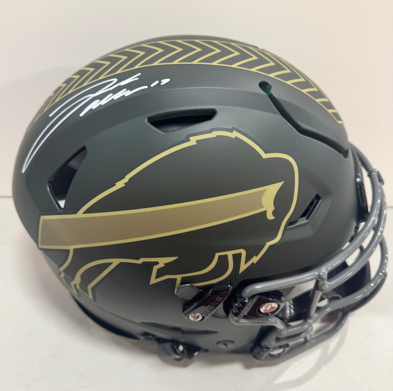 Josh Allen Autographed Buffalo Bills Salute to Service Riddell