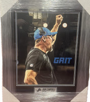 FRAMED Dan Campbell Detroit Lions Unsigned 16x20 Photo