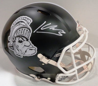 Kenneth Walker III Autographed Michigan State University Full Size Authentic Gruff Helmet