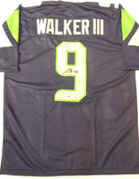 Kenneth Walker III Autographed Seattle Seahawks Custom Jersey