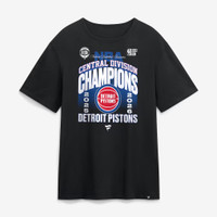 Detroit Pistons Fanatics Men's 2026 Central Division Champions Locker Room T-Shirt - Black