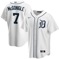 Kevin McGonigle Autographed Detroit Tigers Nike Home Replica Jersey (Pre-Order)