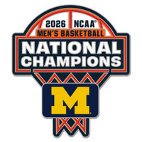 University of Michigan 2026 Men's Basketball National Champs Collector Pin