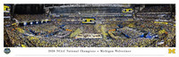 University of Michigan 2026 Men's Basketball National Champs Panoramic - Unframed