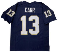 C.J. Carr Autographed Custom Jersey - Blue (Pre-Order)