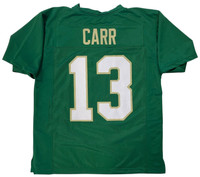 C.J. Carr Autographed Custom Jersey - Green (Pre-Order)